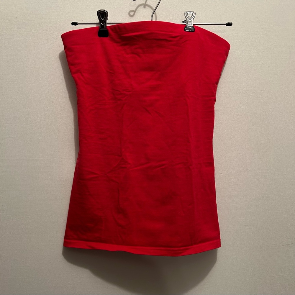 No Boundaries Red Tube Top